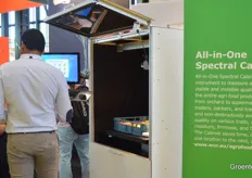 All-In-One Spectral Cabinet at the booth of Wageningen University & Research
